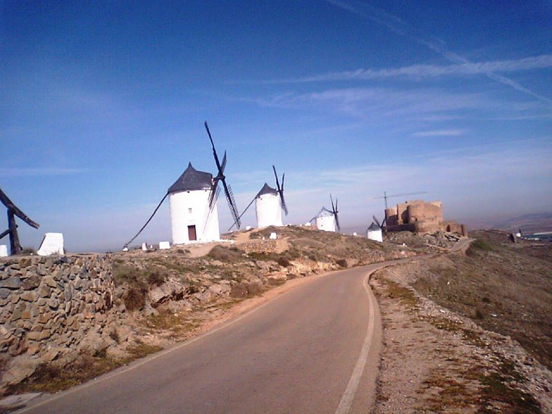 ラ・マンチャの風車小屋